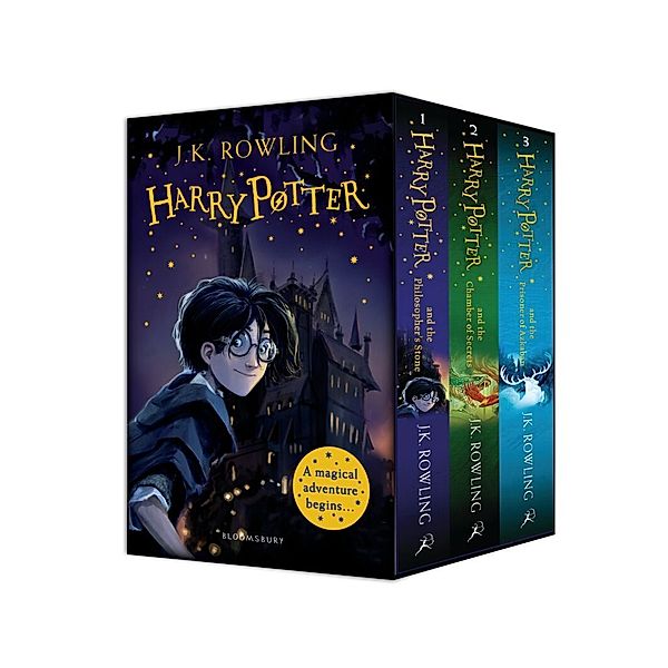Harry Potter 1-3 Box Set: A Magical Adventure Begins, J.K. Rowling