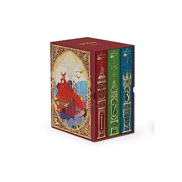 Harry Potter 1-3 Box Set: MinaLima Edition, J.K. Rowling