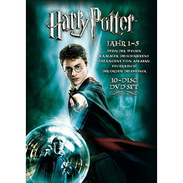 Harry Potter 1-5 Limitierte Geschenk-Box Edition