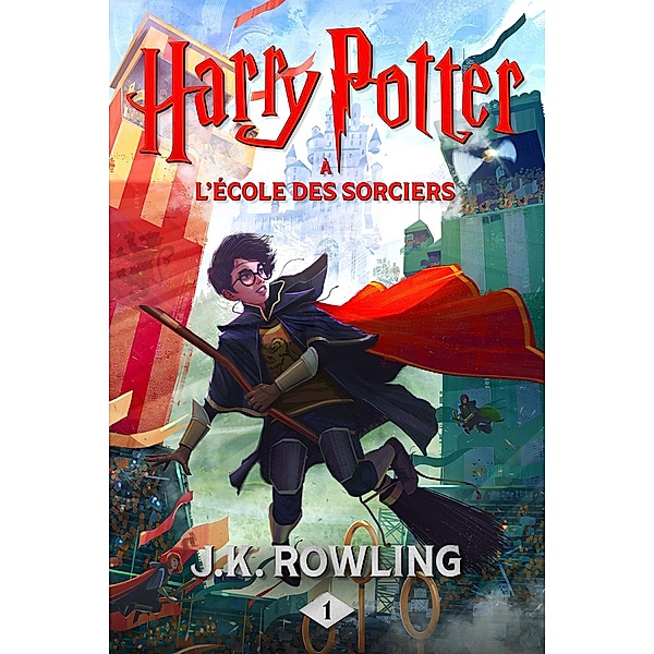 Harry Potter à L'école des Sorciers / La série de livres Harry Potter (französisch) Bd.1, J.K. Rowling