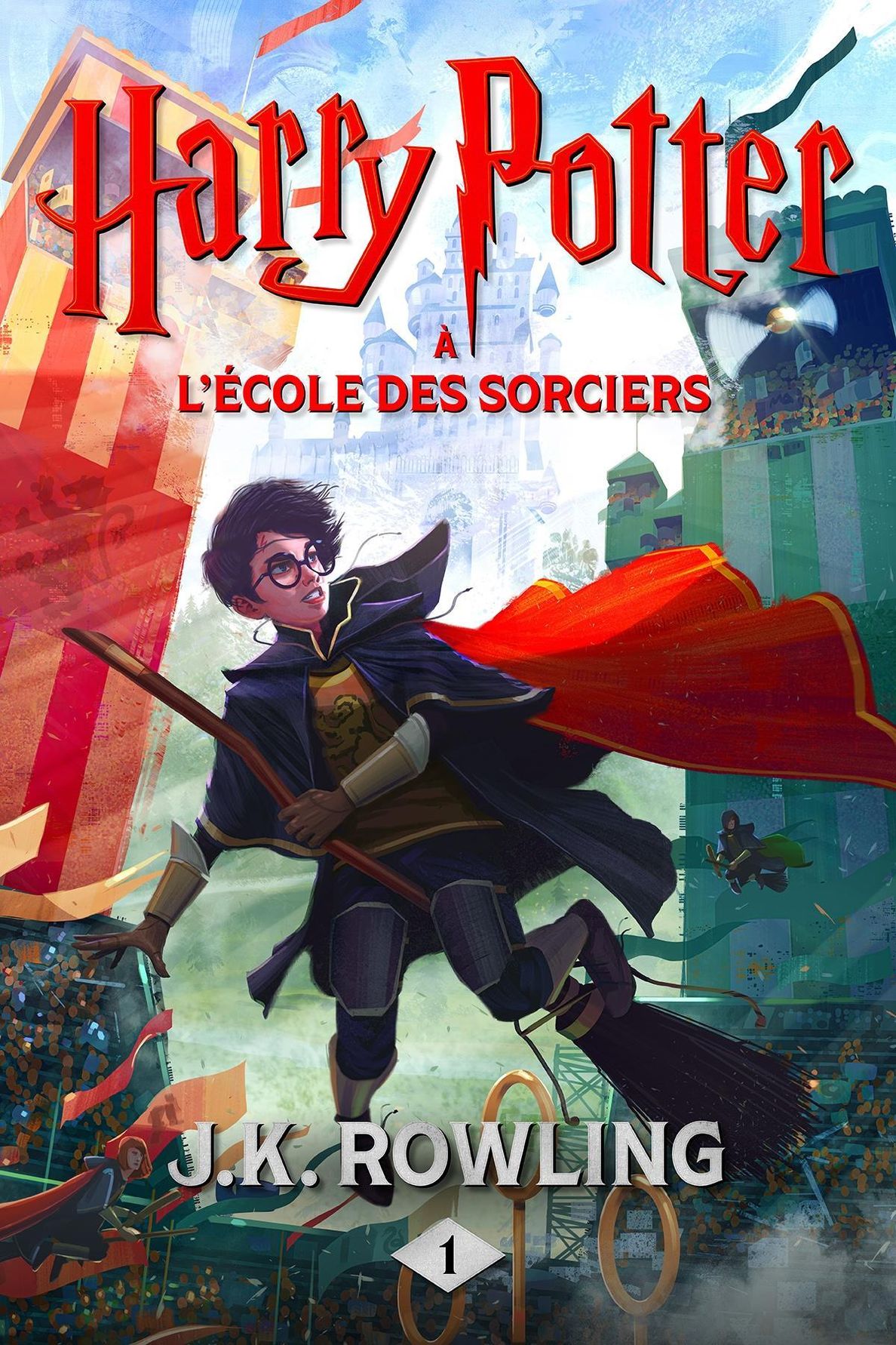 Harry Potter à L'école des Sorciers La série de livres Harry Potter  französisch Bd.1 eBook v. J.K. Rowling