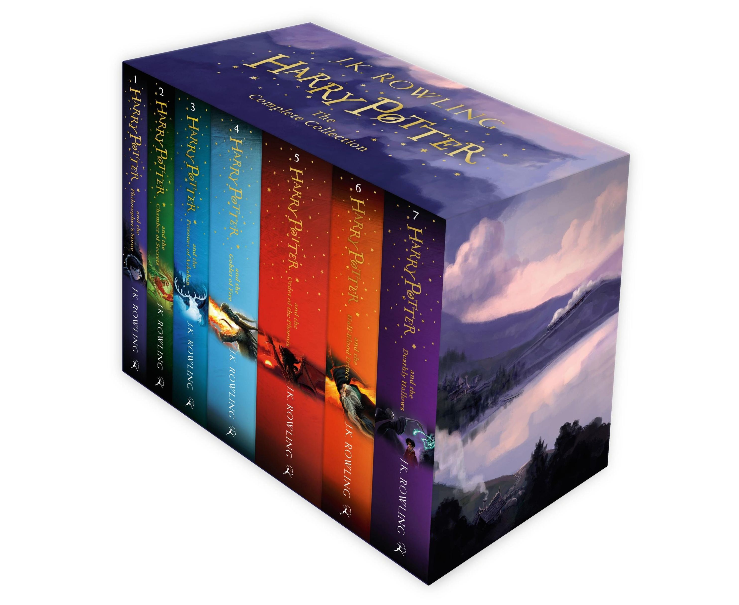 Harry Potter Box Set: The Complete Collection Children's Paperback, m. Buch,  m. Buch, m. Buch, m. Buch, m. Buch,