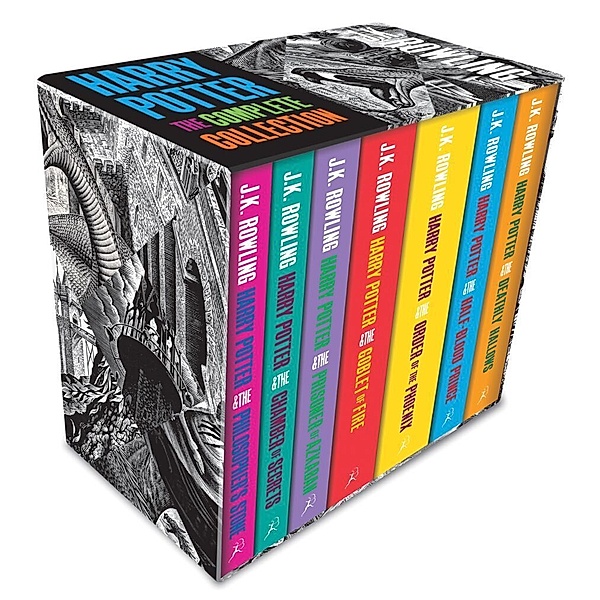 Harry Potter Boxed Set: The Complete Collection (Adult Paperback), J.K. Rowling