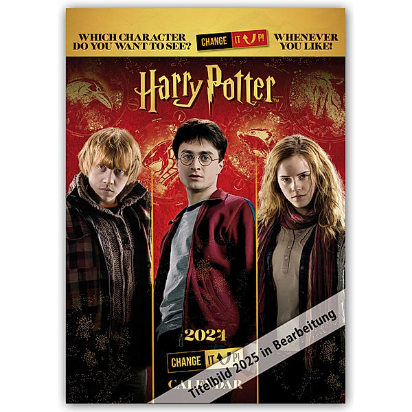 Harry Potter - Change it up - A3-Posterkalender 2025 - Wandkalender, Danilo Promotion Ltd