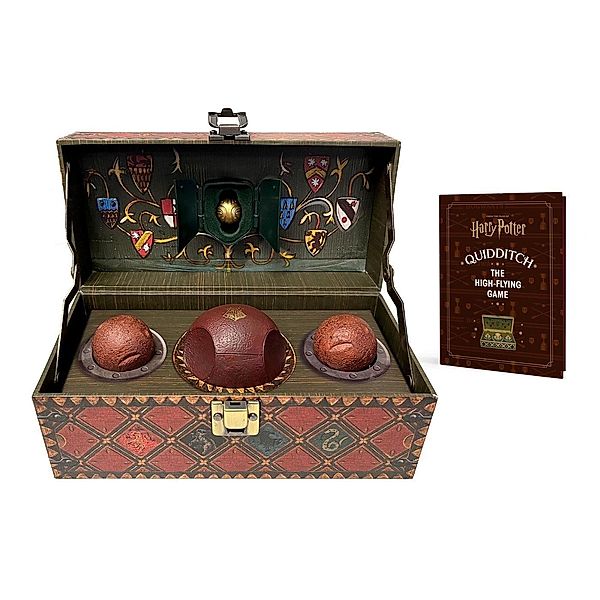 Harry Potter Collectible Quidditch Set (Includes Removeable Golden Snitch!), Running Press, Donald Lemke