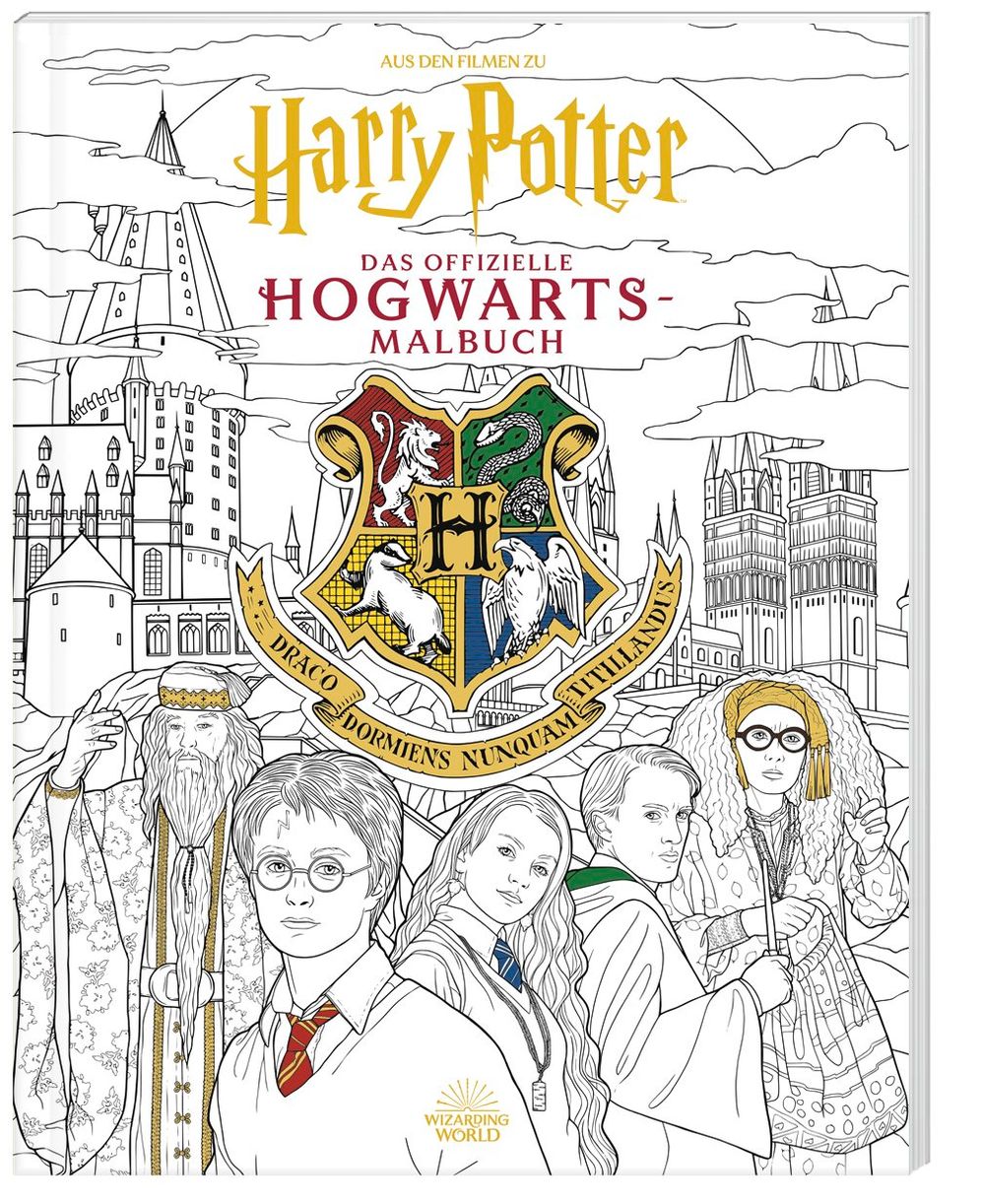 Harry Potter: Das offizielle Hogwarts-Malbuch Buch versandkostenfrei bei  Weltbild.de bestellen