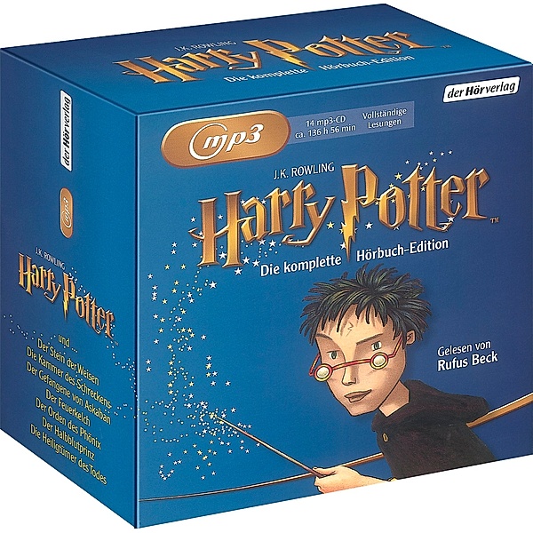 Harry Potter, die komplette Hörbuch-Edition, J.K. Rowling