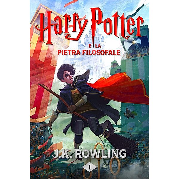 Harry Potter e la Pietra Filosofale / Harry Potter (english) Bd.1, J.K. Rowling