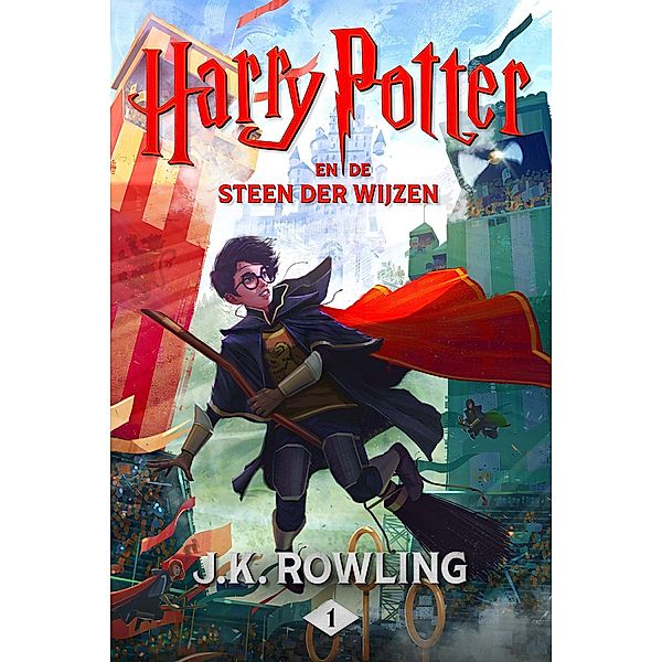 Harry Potter en de Steen der Wijzen / De Harry Potter-serie (niederländisch) Bd.1, J.K. Rowling