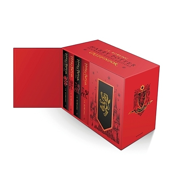 Harry Potter Gryffindor House Editions Hardback Box Set, J.K. Rowling