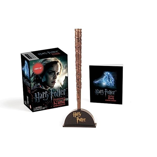 Harry Potter Hermione's Wand with Sticker Kit, Running Press