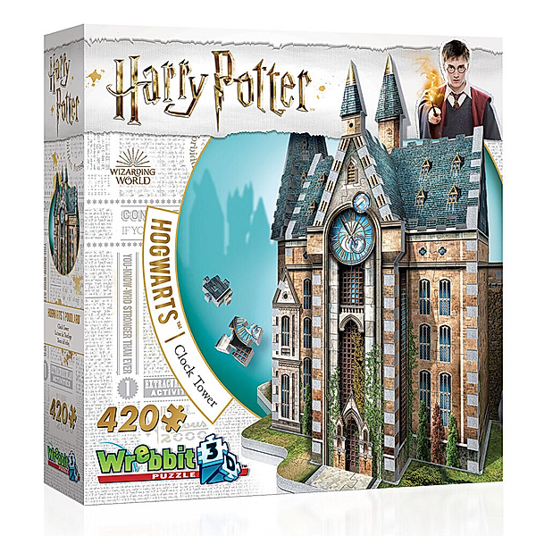 Folkmanis, Wrebbit Harry Potter Hogwarts Clock Tower (Puzzle)