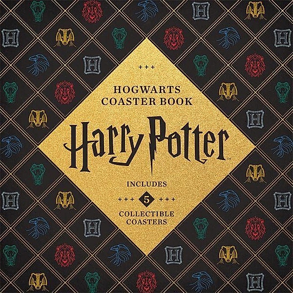 Harry Potter Hogwarts Coaster Book, Danielle Selber
