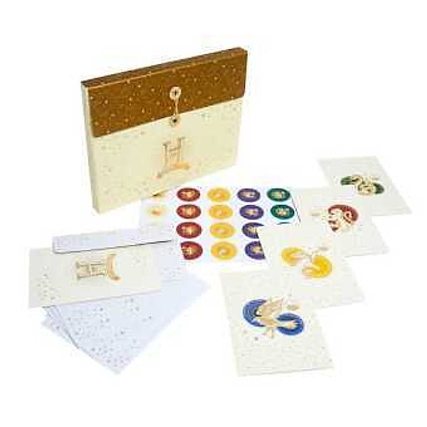 Harry Potter: Hogwarts Constellation Card Portfolio Set (Set of 20 Cards), Insight Editions