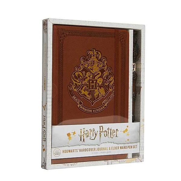 Harry Potter: Hogwarts Hardcover Journal and Elder Wand Pen Set, Insight Editions