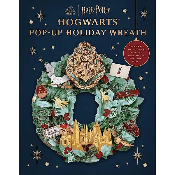 Harry Potter: Hogwarts Pop-Up Holiday Wreath, Insight Editions