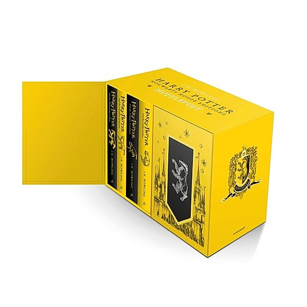 Harry Potter Hufflepuff House Editions Hardback Box Set, J.K. Rowling