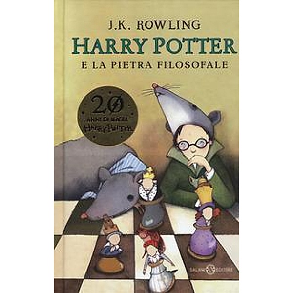 Harry Potter, italien. Ausgabe: 1 Harry Potter e la pietra filosofale, Joanne K. Rowling