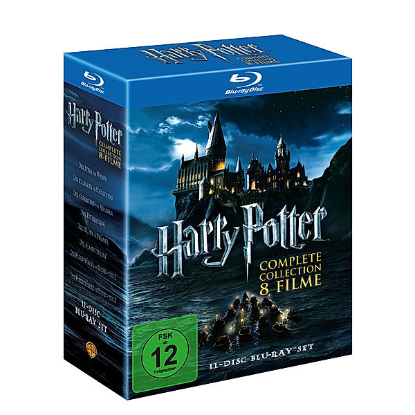 Harry Potter - Komplettbox, J.K. Rowling, Steve Kloves, Michael Goldenberg