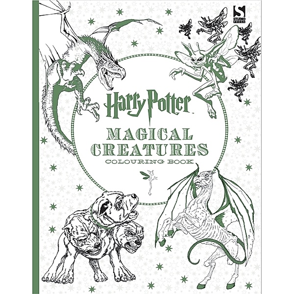 Harry Potter - Magical Creatures Colouring Book