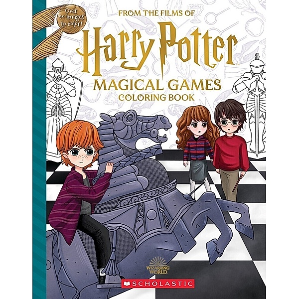 Harry Potter / Magical Games Coloring Book, Jenna Ballard