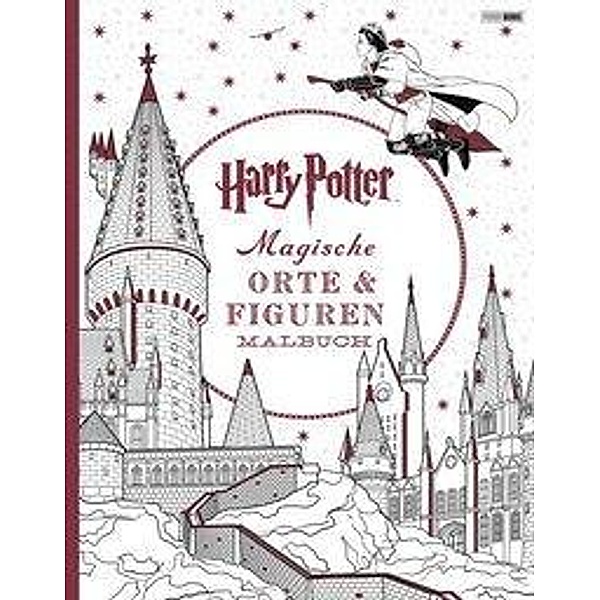 Harry Potter: Magische Orte & Figuren Malbuch