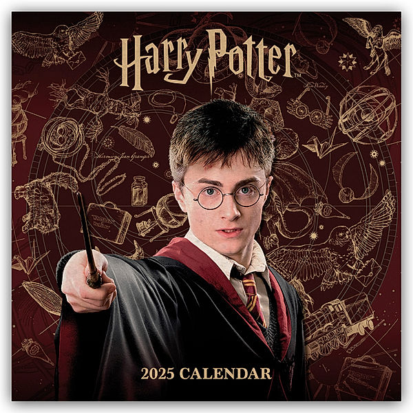 Harry Potter - Offizieller Kalender 2025 - Wandkalender, Danilo Promotion Ltd
