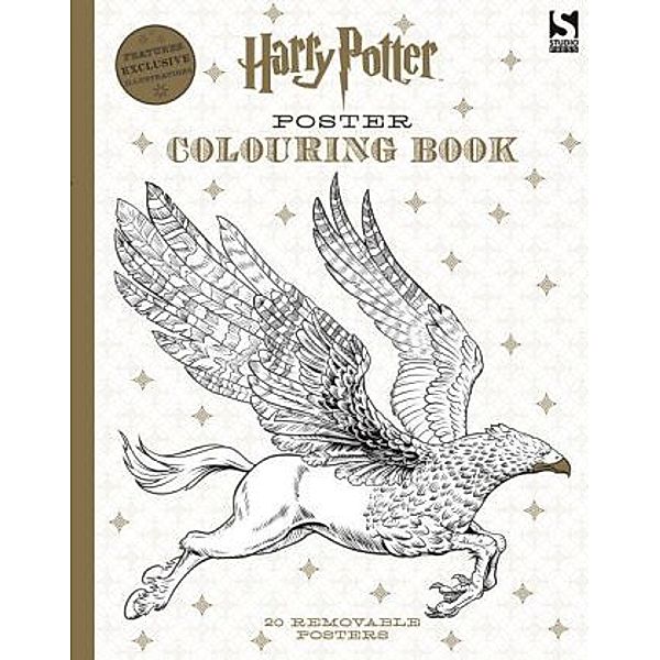 Harry Potter Poster Colouring Book