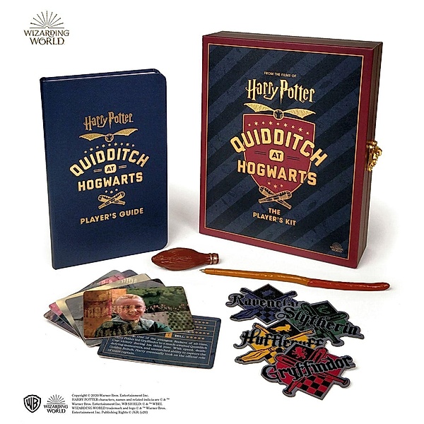 Harry Potter Quidditch at Hogwarts, m.  Buch, m.  Beilage, Donald Lemke