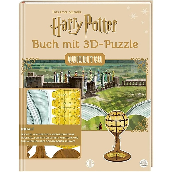 Harry Potter - Quidditch - Das offizielle Buch mit 3D-Puzzle Fan-Art, Warner Bros. Consumer Products GmbH