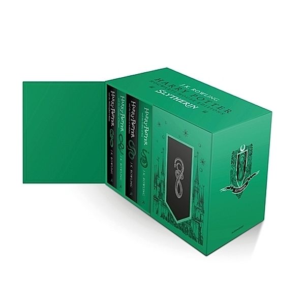 Harry Potter Slytherin House Editions Hardback Box Set, J.K. Rowling