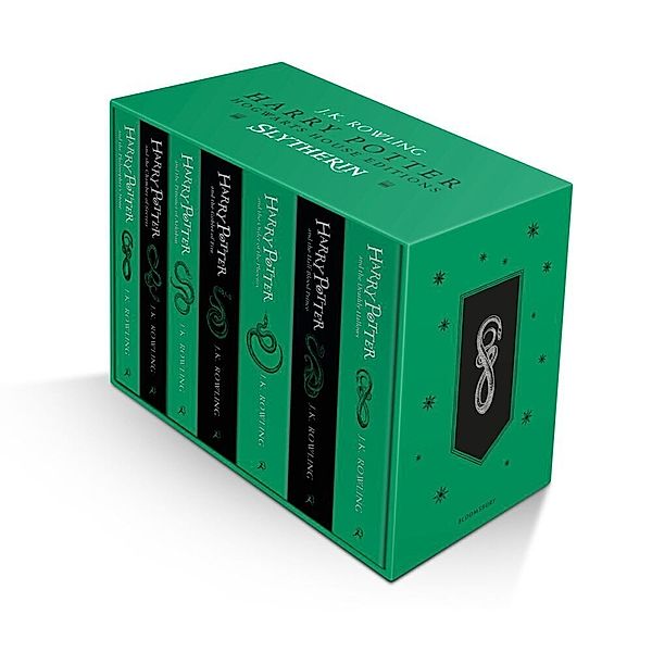 Harry Potter Slytherin House Editions Paperback Box Set, J.K. Rowling