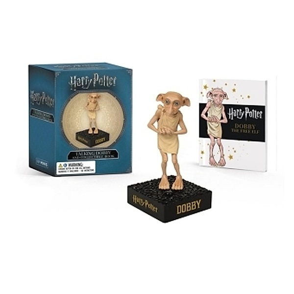 Harry Potter Talking Dobby and Collectible Book, Running Press