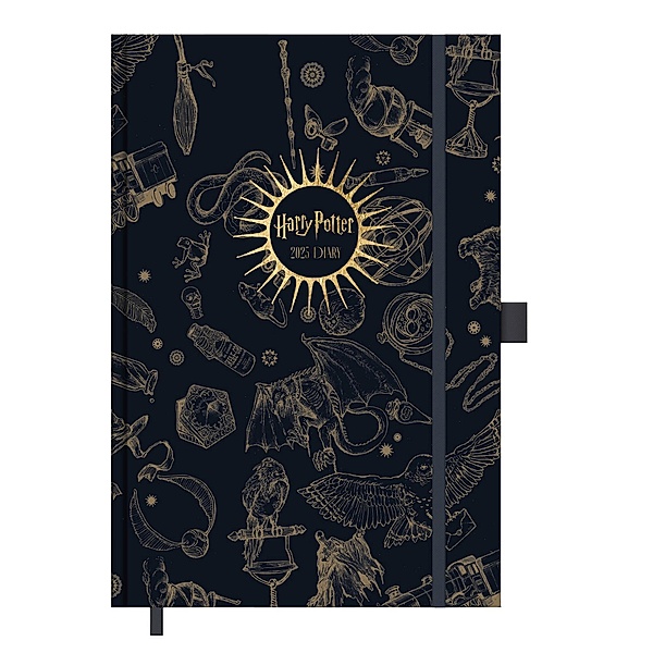 Harry Potter Taschenkalender 2025 14,5 x 21,5 cm