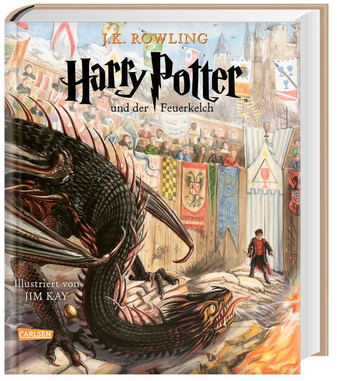 Harry Potter und der Feuerkelch Harry Potter Schmuckausgabe Bd.4 Buch