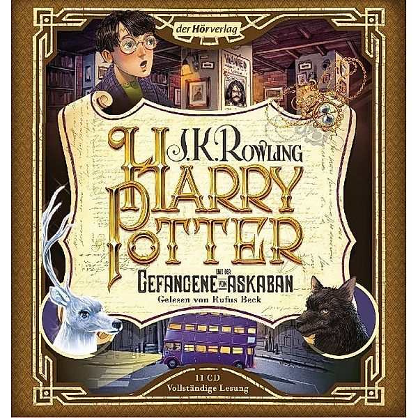 Harry Potter und der Gefangene von Askaban,11 Audio-CD, J.K. Rowling