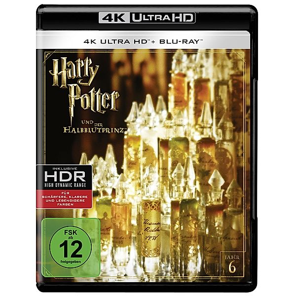 Harry Potter und der Halbblutprinz (4K Ultra HD), Rupert Grint,Emma Watson Daniel Radcliffe