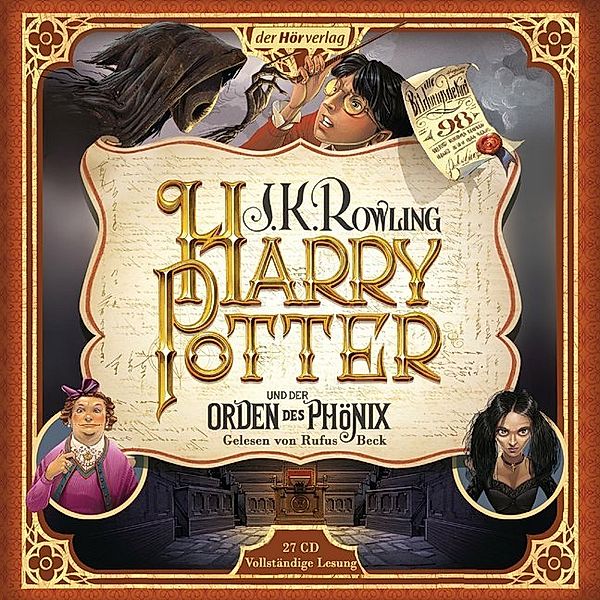 Harry Potter und der Orden des Phönix,27 Audio-CD, J.K. Rowling