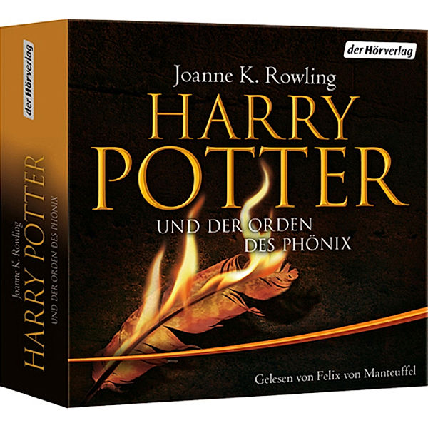 Harry Potter und der Orden des Phönix,28 Audio-CDs (Ausgabe für Erwachsene), J.K. Rowling