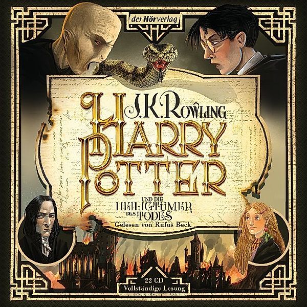 Harry Potter und die Heiligtümer des Todes,22 Audio-CD, J.K. Rowling