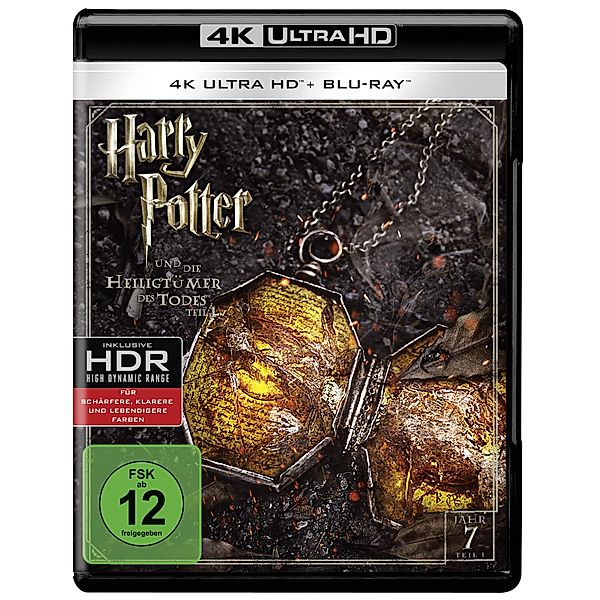 Harry Potter und die Heiligtümer des Todes - Teil 1 (4K Ultra HD), Rupert Grint,Emma Watson Daniel Radcliffe