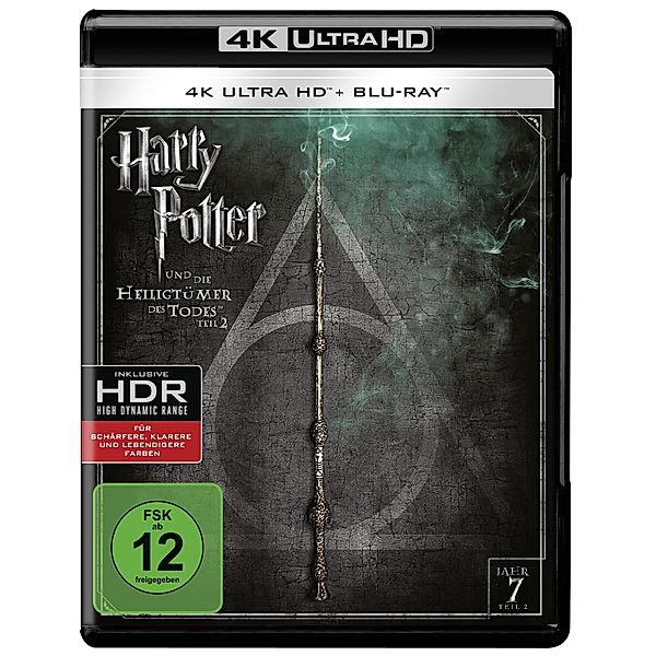 Harry Potter und die Heiligtümer des Todes - Teil 2 (4K Ultra HD), Rupert Grint,Emma Watson Daniel Radcliffe