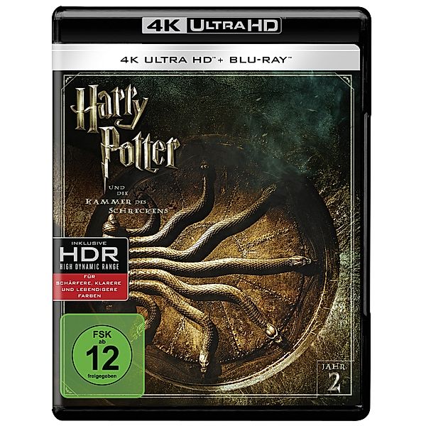 Harry Potter und die Kammer des Schreckens (4K Ultra HD), Rupert Grint,Emma Watson Daniel Radcliffe