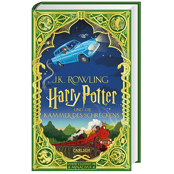 Harry Potter und die Kammer des Schreckens (MinaLima-Edition mit 3D-Papierkunst 2), J.K. Rowling