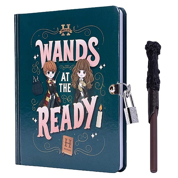Harry Potter: Wands at the Ready Lock & Key Diary, Insights