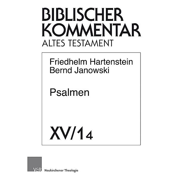 Hartenstein, F: Psalmen, Friedhelm Hartenstein, Bernd Janowski