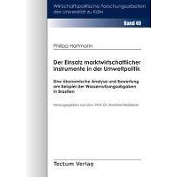 Hartmann, P: Einsatz marktwirtschaftlicher Instrumente in de, Philipp Hartmann