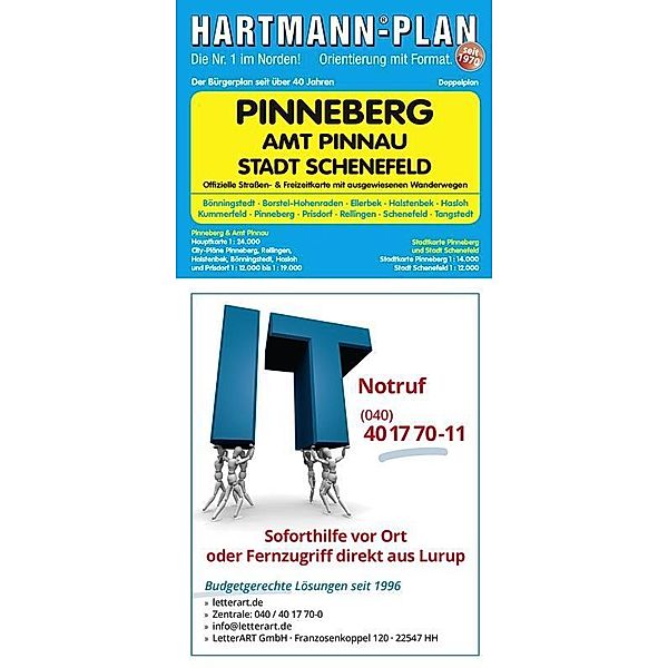 HARTMANN-PLAN Pinneberg, Amt Pinnau und Stadt Schenefeld