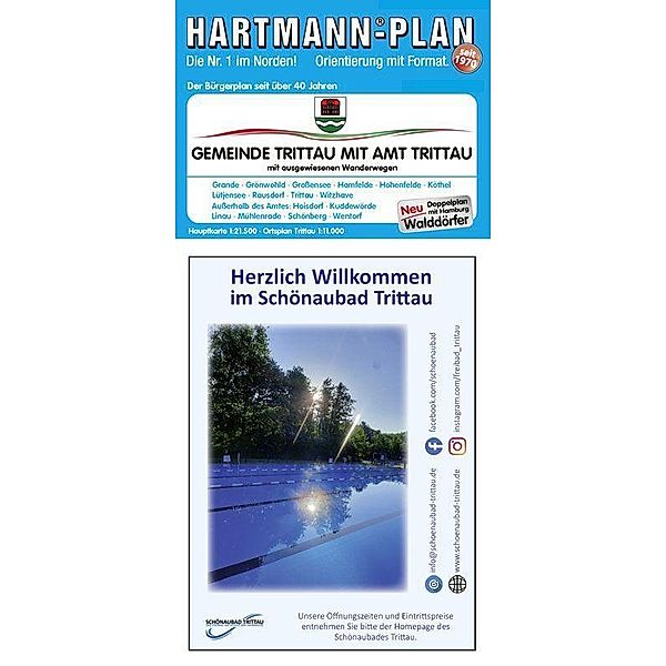 HARTMANN-PLAN Trittau, 1:21.500 Amtsplan