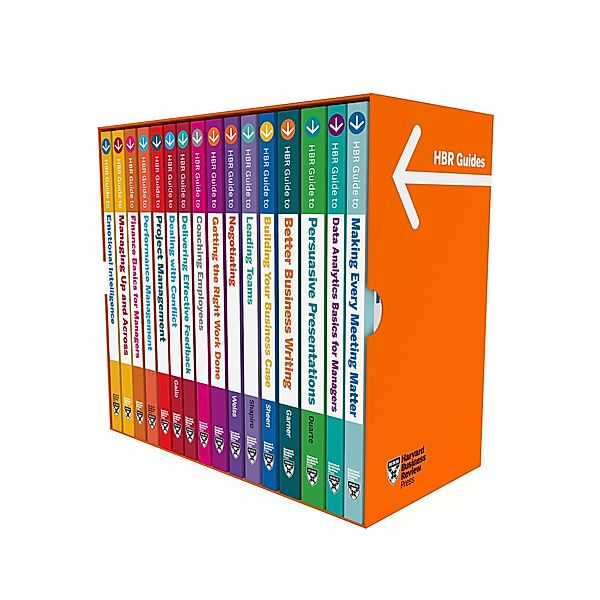 Harvard Business Review Guides Ultimate Boxed Set (16 Books) / HBR Guide, Harvard Business Review, Nancy Duarte, Bryan A. Garner, Mary Shapiro, Jeff Weiss
